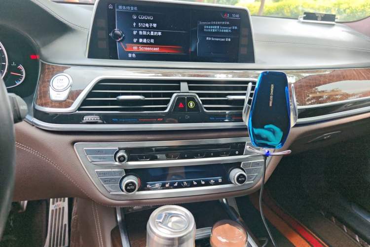 Used BMW 7 Series 2016 740Li Luxury Edition Audio And AC Panel