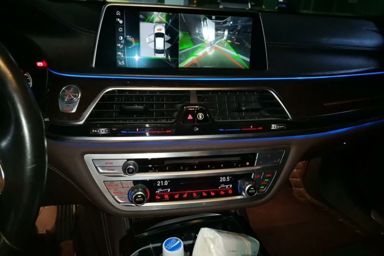 Used BMW 7 Series 2016 740Li Luxury Edition Audio And AC Panel