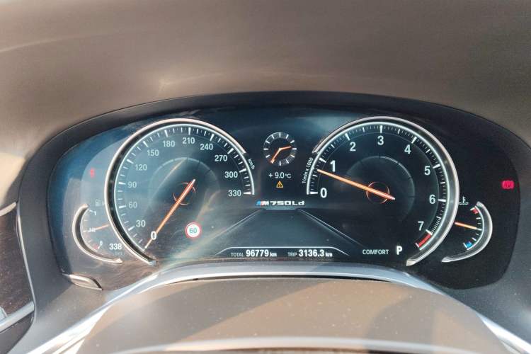 Used BMW 7 Series 2016 750Li xDrive Four-Seat Version Instrument Cluster