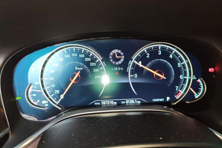 Used BMW 7 Series 2016 730Li Luxury Model Instrument Cluster
