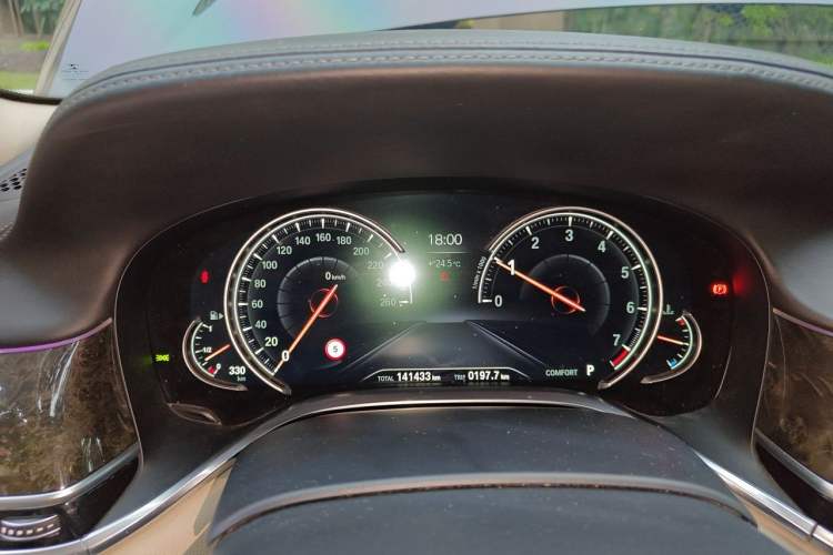 Used BMW 7 Series 2016 730Li Luxury Model Instrument Cluster