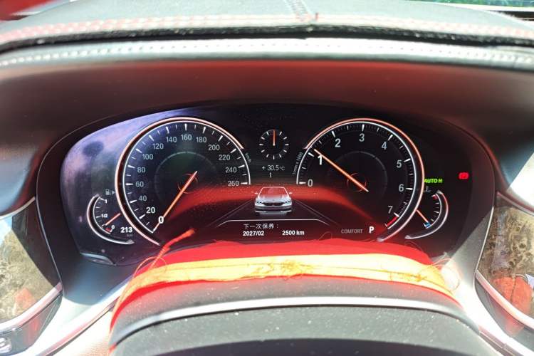 Used BMW 7 Series 2016 730Li Luxury Model Instrument Cluster