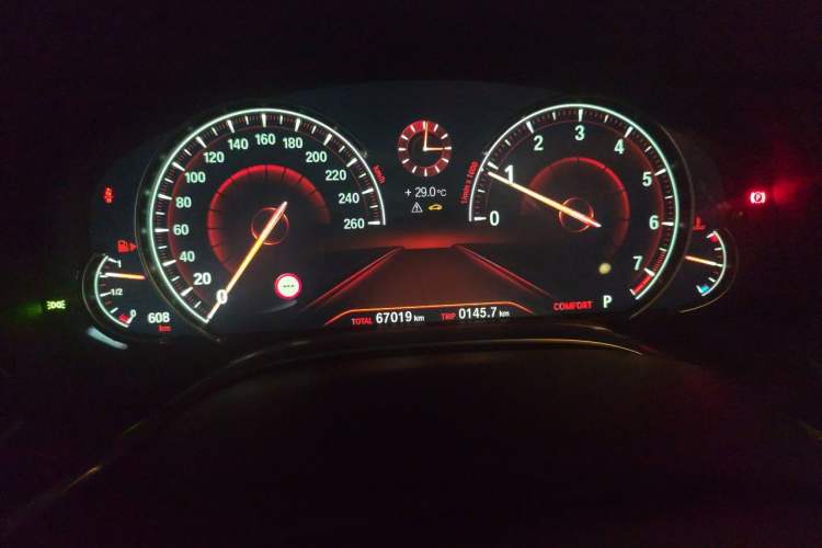 Used BMW 7 Series 2016 730Li Luxury Model Instrument Cluster