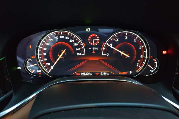 Used BMW 7 Series 2016 730Li Leading Model Instrument Cluster