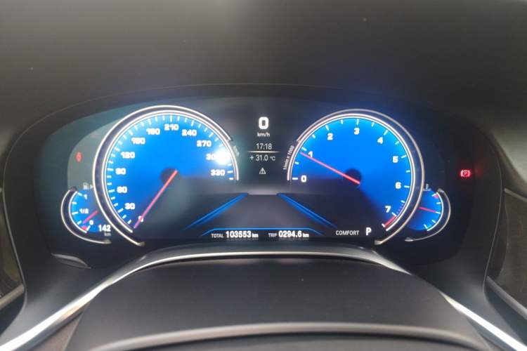 Used BMW 7 Series 2016 730Li Luxury Model Instrument Cluster