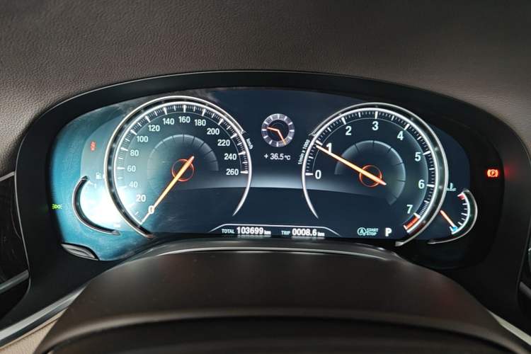 Used BMW 7 Series 2016 730Li Leading Model Instrument Cluster