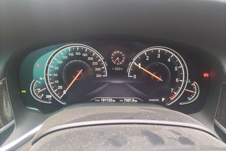 Used BMW 7 Series 2016 730Li Leading Model Instrument Cluster
