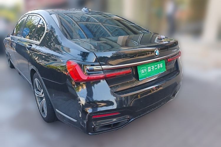 Used BMW 7 Series 2016 730Li Leading Model Rear Left 45 Deg