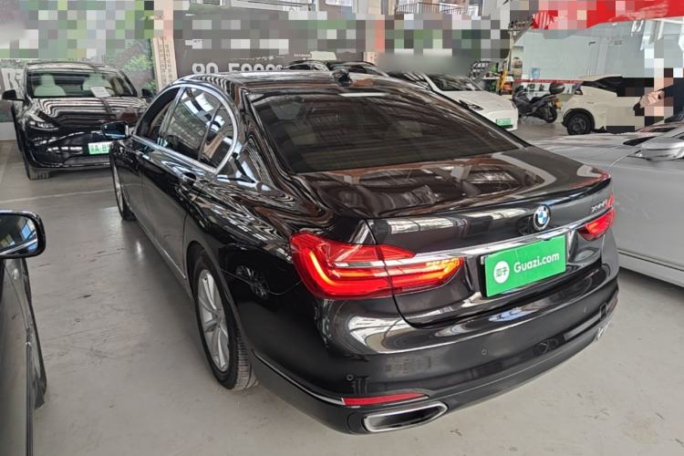 Used BMW 7 Series 2016 730Li Leading Model Rear Left 45 Deg