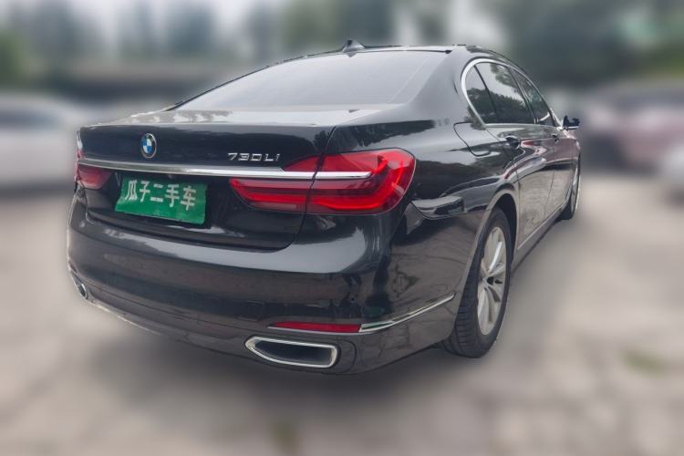 Used BMW 7 Series 2016 730Li Leading Model Rear Right 45 Deg