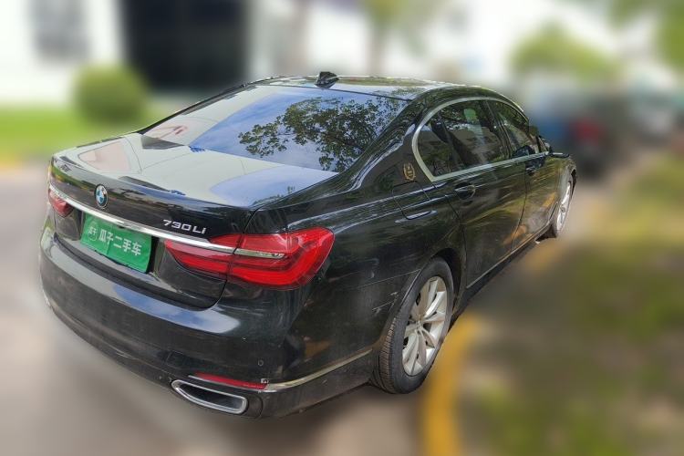 Used BMW 7 Series 2016 730Li Leading Model Rear Right 45 Deg