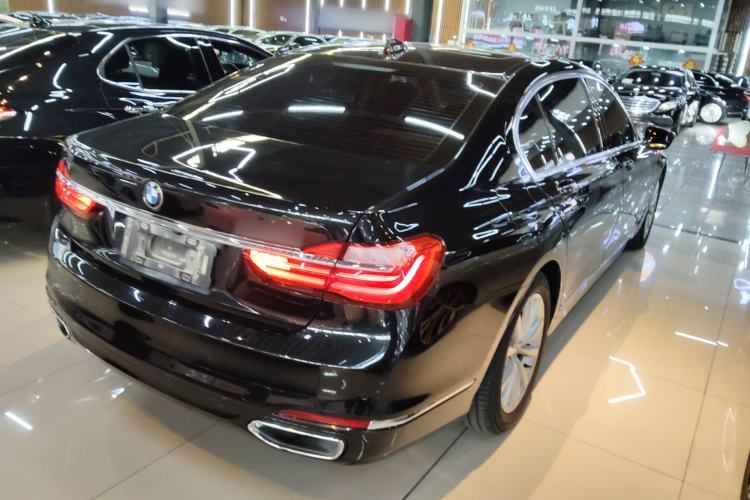 Used BMW 7 Series 2016 730Li Leading Model Rear Right 45 Deg