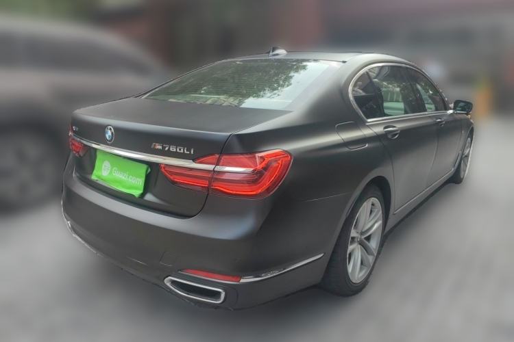 Used BMW 7 Series 2016 750Li xDrive Four-Seat Version Rear Right 45 Deg
