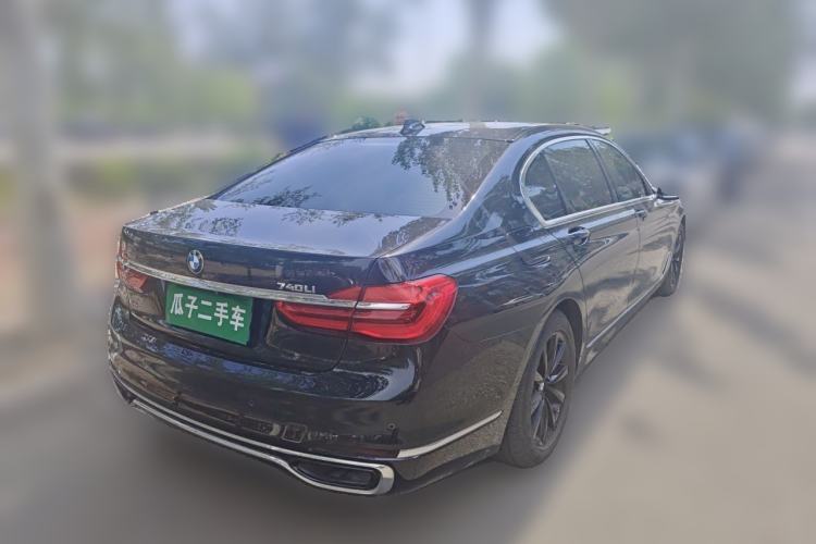 Used BMW 7 Series 2016 730Li Luxury Model Rear Right 45 Deg