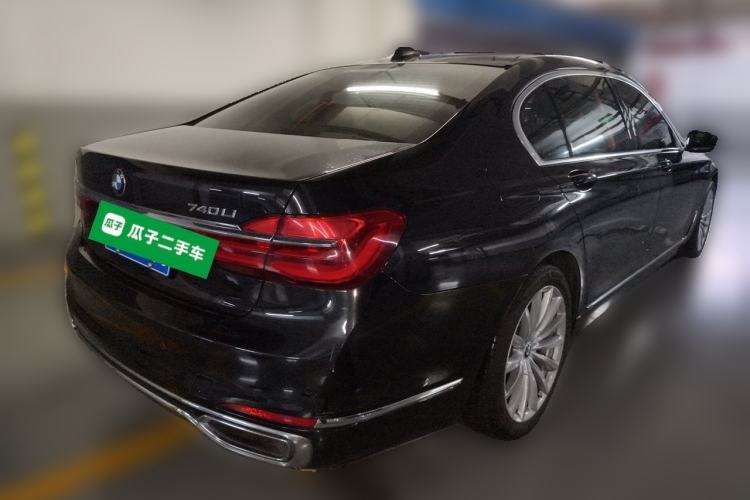 Used BMW 7 Series 2016 740Li Luxury Edition Rear Right 45 Deg