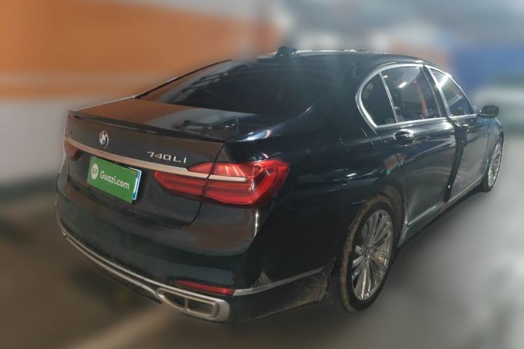 Used BMW 7 Series 2016 740Li Luxury Edition Rear Right 45 Deg