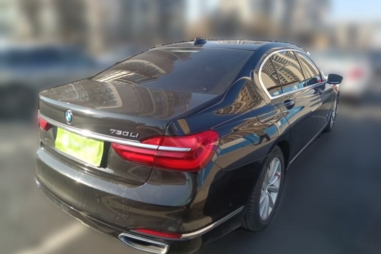 Used BMW 7 Series 2016 730Li Luxury Model Rear Right 45 Deg
