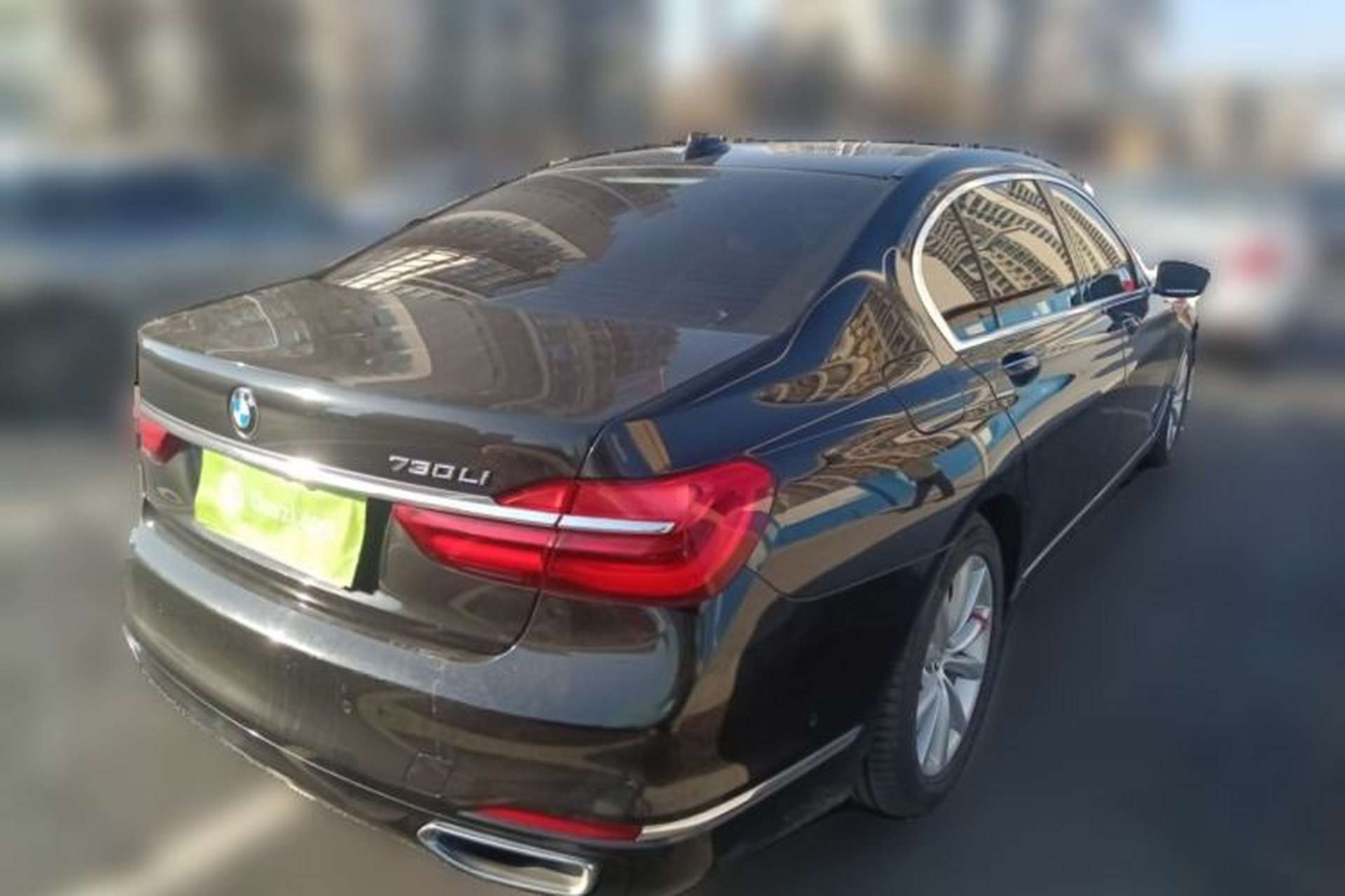 Used BMW 7 Series 2016 730Li Luxury Model Rear Right 45 Deg