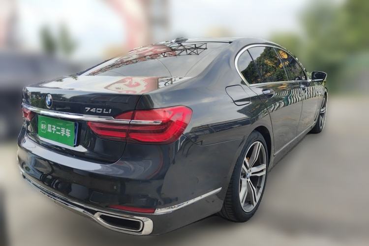 Used BMW 7 Series 2016 730Li Leading Model Rear Right 45 Deg