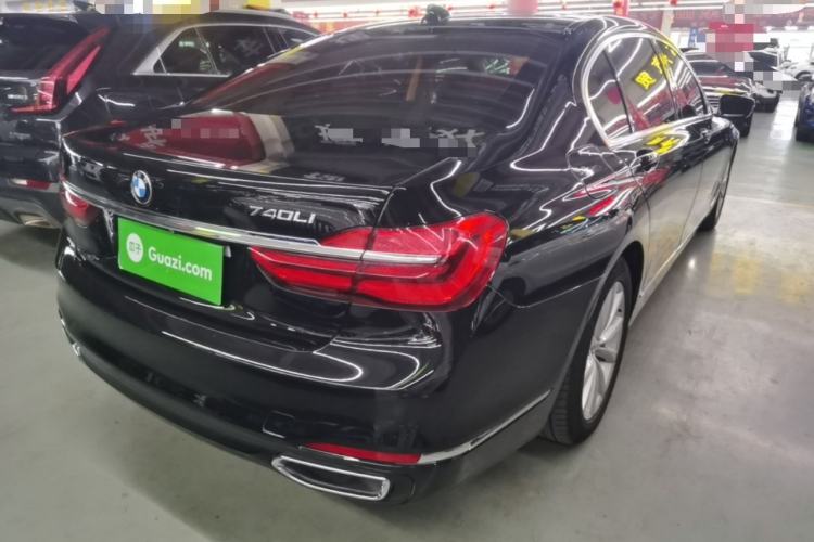 Used BMW 7 Series 2016 730Li Leading Model Rear Right 45 Deg