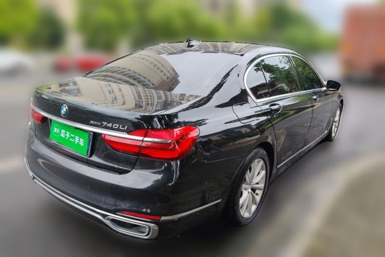 Used BMW 7 Series 2016 730Li Leading Model Rear Right 45 Deg