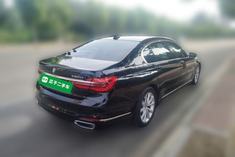 Used BMW 7 Series 2016 730Li Luxury Model Rear Right 45 Deg