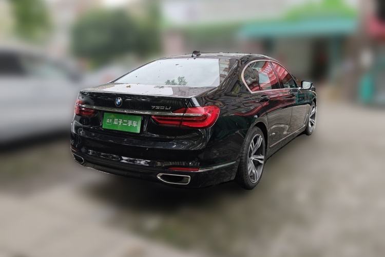 Used BMW 7 Series 2016 730Li Leading Model Rear Right 45 Deg