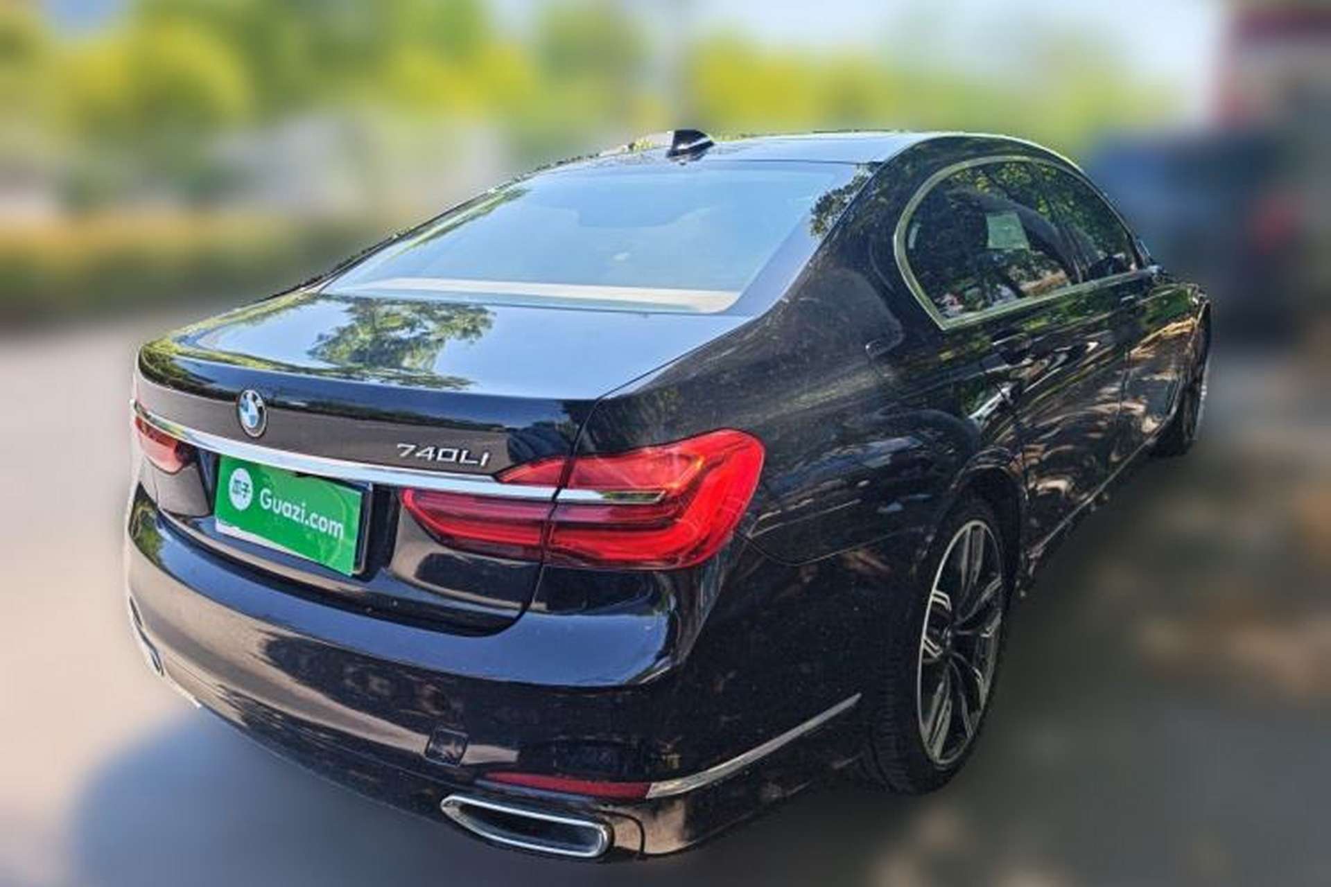 Used BMW 7 Series 2016 730Li Leading Model Rear Right 45 Deg