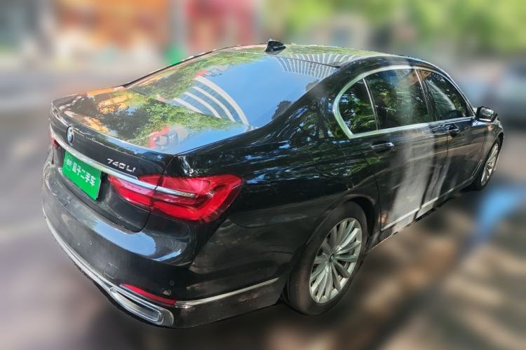 Used BMW 7 Series 2016 740Li Luxury Edition Rear Right 45 Deg