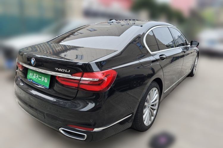 Used BMW 7 Series 2016 740Li Luxury Edition Rear Right 45 Deg
