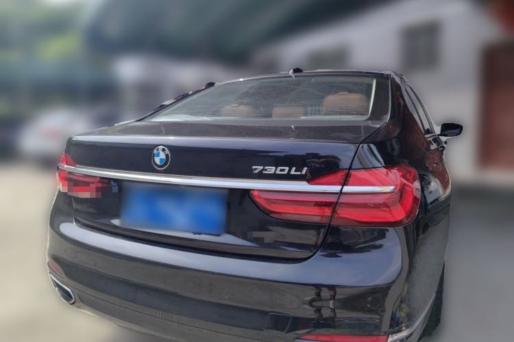 Used BMW 7 Series 2016 730Li Luxury Model Rear Right 45 Deg
