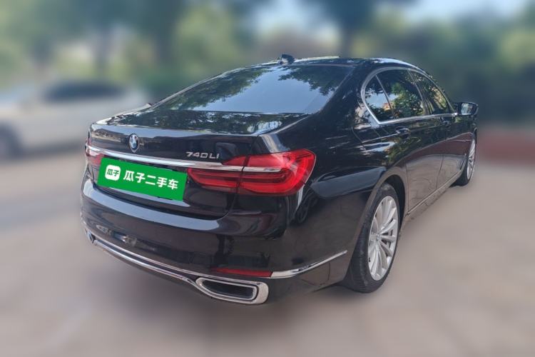 Used BMW 7 Series 2016 740Li Luxury Edition Rear Right 45 Deg