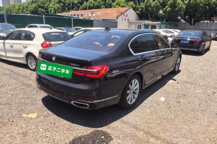 Used BMW 7 Series 2016 730Li Leading Model Rear Right 45 Deg