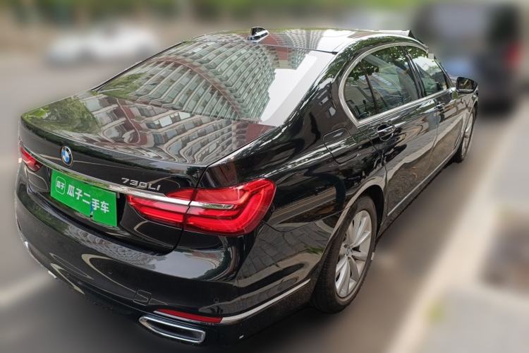 Used BMW 7 Series 2016 730Li Leading Model Rear Right 45 Deg