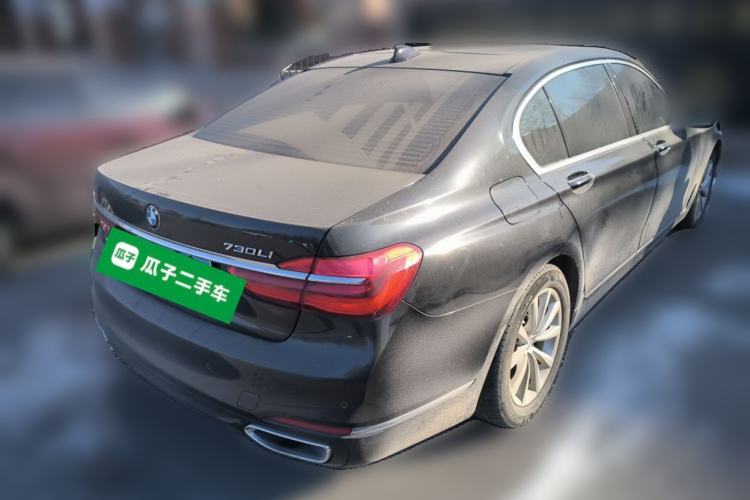 Used BMW 7 Series 2016 730Li Leading Model Rear Right 45 Deg