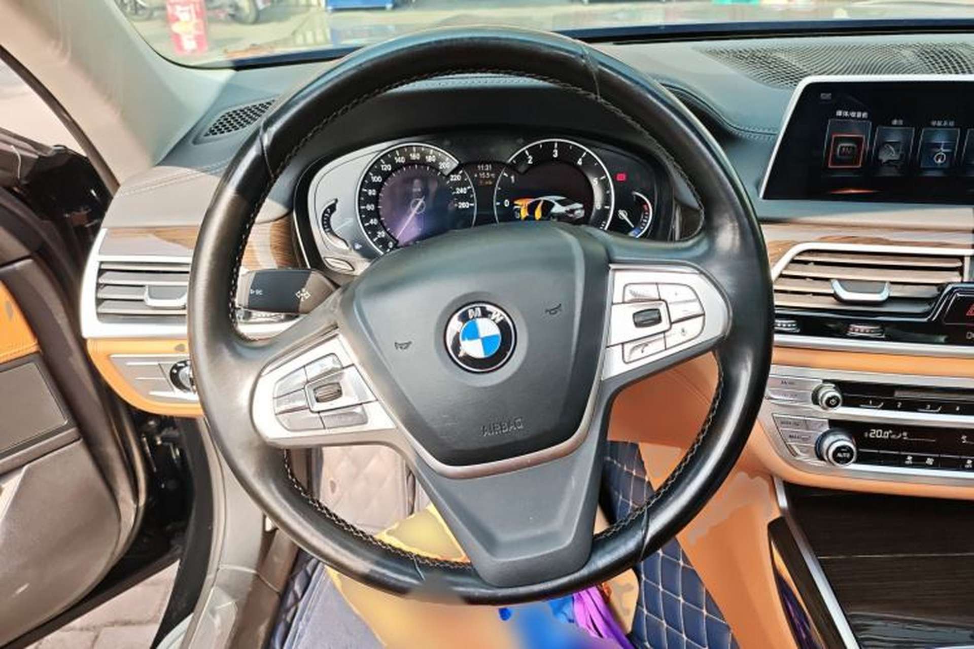 Used BMW 7 Series 2016 730Li Leading Model Steering Wheel