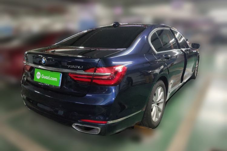 Used BMW 7 Series 2016 730Li Leading Model Rear Right 45 Deg