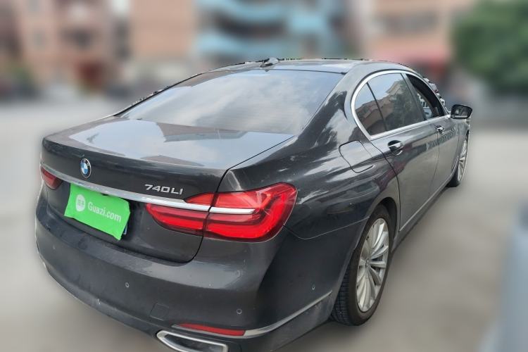 Used BMW 7 Series 2016 740Li Luxury Edition Rear Right 45 Deg