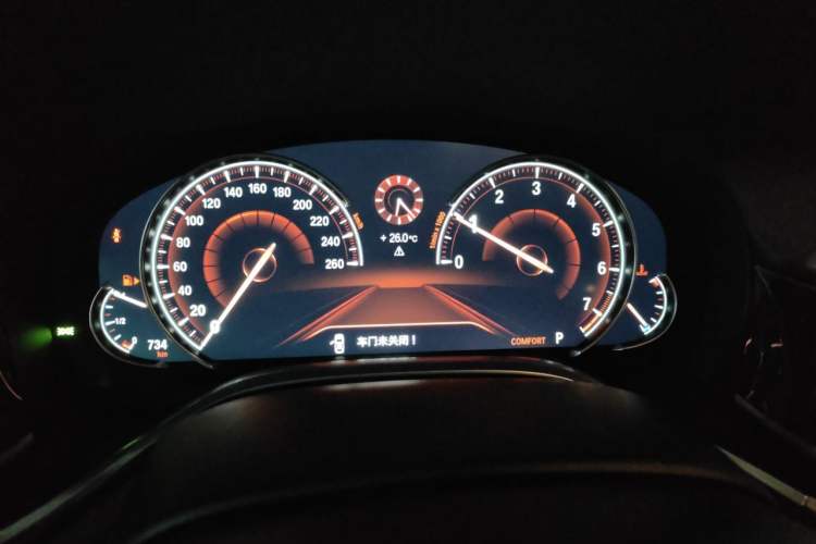 Used BMW 7 Series 2016 730Li Luxury Model Instrument Cluster