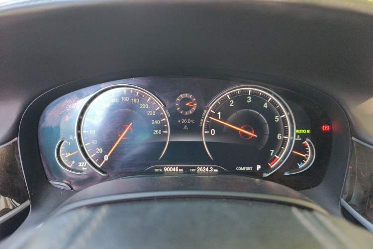 Used BMW 7 Series 2016 730Li Luxury Model Instrument Cluster