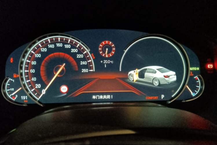 Used BMW 7 Series 2016 730Li Leading Model Instrument Cluster