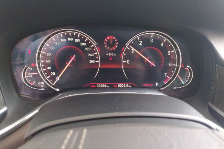 Used BMW 7 Series 2016 730Li Luxury Model Instrument Cluster