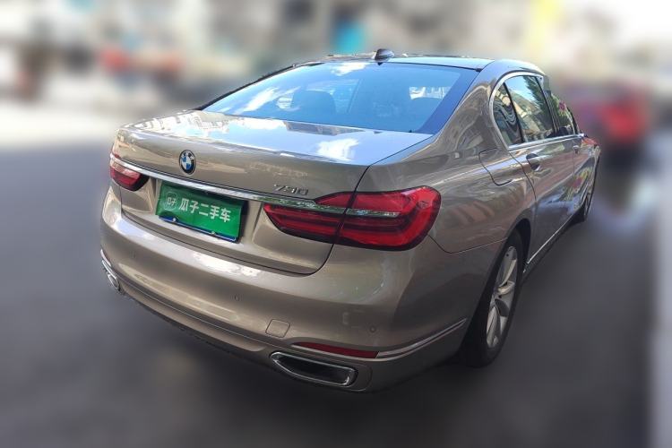 Used BMW 7 Series 2016 730Li Leading Model Rear Right 45 Deg