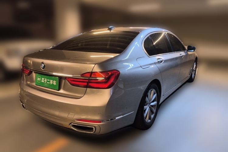 Used BMW 7 Series 2016 730Li Leading Model Rear Right 45 Deg