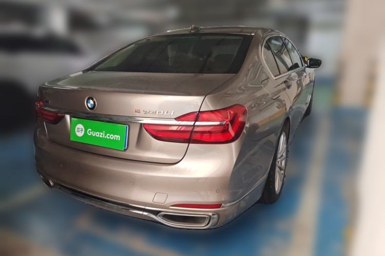 Used BMW 7 Series 2016 740Li Luxury Edition Rear Right 45 Deg