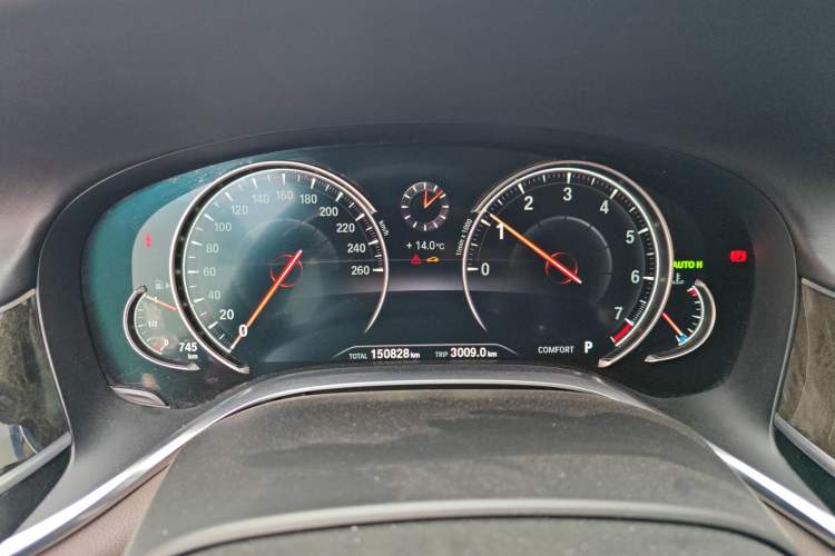Used BMW 7 Series 2016 730Li Luxury Model Instrument Cluster