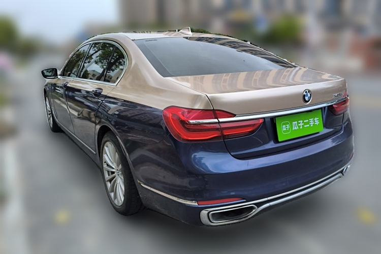 Used BMW 7 Series 2016 740Li Luxury Edition Rear Left 45 Deg