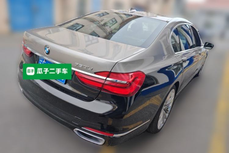 Used BMW 7 Series 2016 730Li Luxury Model Rear Right 45 Deg