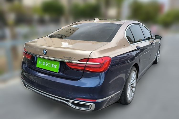 Used BMW 7 Series 2016 740Li Luxury Edition Rear Right 45 Deg