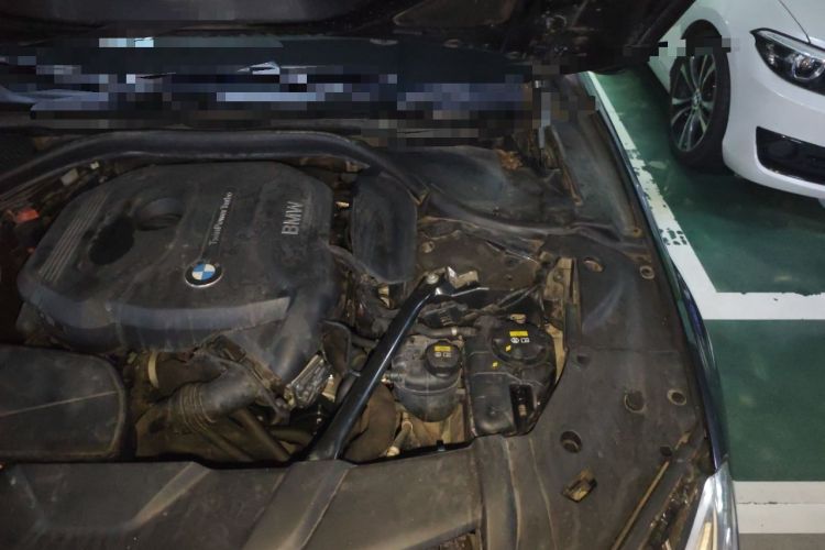 Used BMW 7 Series 2016 730Li Leading Model Engine Bay Left